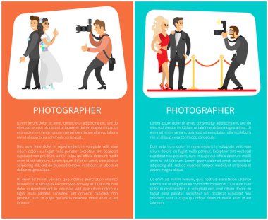 Düğün fotoğrafçısı, Paparazzi posterler metinle