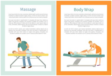 Masaj ve vücut yordamlar masör tarafından yapılan kaydırma