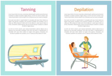 Depilasyon yordam Kapalı Bronzlaştırıcı Spa salonda