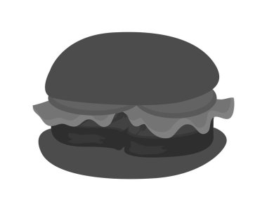 Taze domatesli hamburger ve Marul Yaprağı