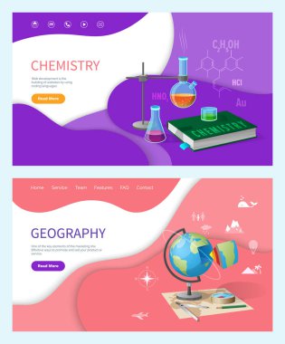 Kimya dersleri, maddeler tüpler araştırma