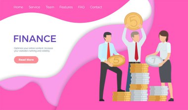 Finans, çevrimiçi içeriği en iyi duruma getirmek, sıralaması artırmak