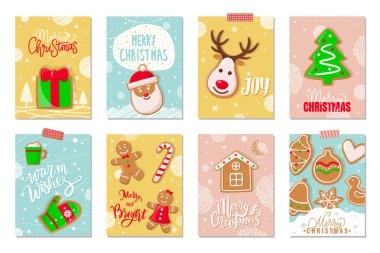 Tanımlama bilgilerini tebrik Merry Christmas kış tatili