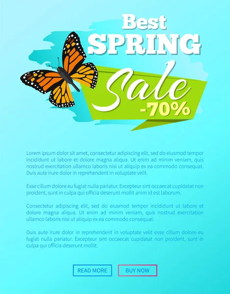 Melhor Primavera Venda 70 Off adesivo Butterfly Vector — Vetor de Stock