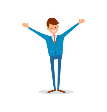 Dostum gülümseyen ve germe çalışan eller havaya