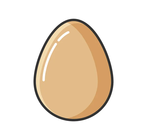 Dünya rekoru yumurta çete simge vektör — Stok Vektör