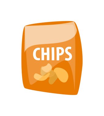 Paket olarak, Fast Food sağlıksız patates cips