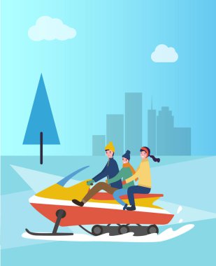 Karmobil, Snowmobiling insanlar Park aile