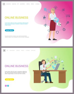 Şirket işkadını ve Dünya Online iş