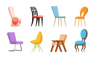 Sandalye tasarım, yumuşak otururken, koltuk vektör için yer