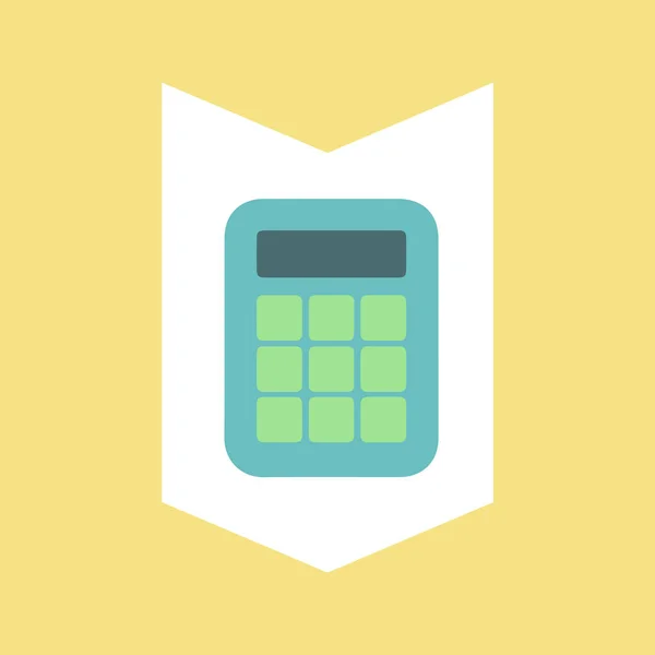 Kalkulačka pro výpočet finančního mechanismu — Stockový vektor
