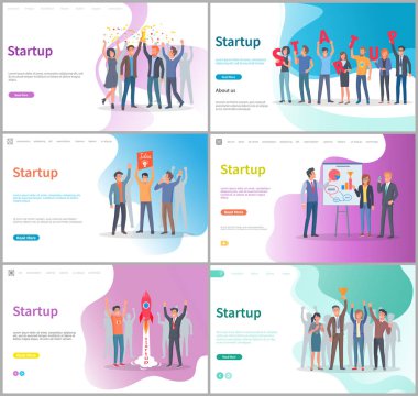 Başlangıç emekçilerin ofis, iş fikirleri