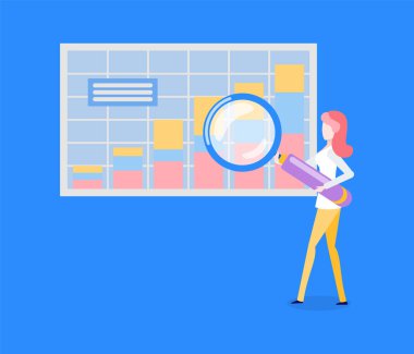 İstatistiksel grafik veya grafik, Büyüteç'i kadınla