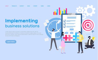 İş çözüm Web geliştirme uygulama