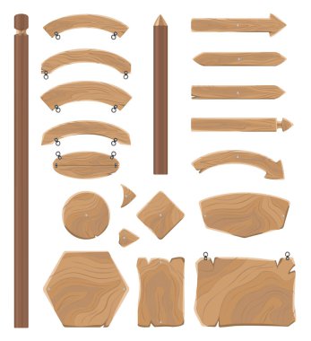 Ahşap Komiteler işaretleri büyük resimler için ayarla