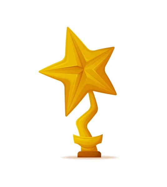 Premio Trofeo Estrella de Oro — Archivo Imágenes Vectoriales