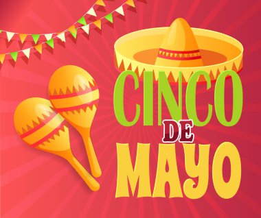 Cinco De Mayo Party Invitation Poster