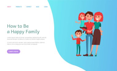 Nasıl mutlu aile anne ve baba çocuklar olmak