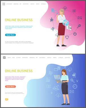 Dizüstü bilgisayarlar ve cihazlar ile online Iş Işçileri