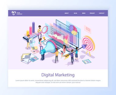 Megafon Web Sitesi ile Dijital Pazarlama İşçileri