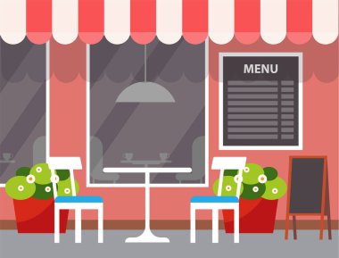 Restoran Menü Masası Dış Mekan, Mağaza Nın Dış