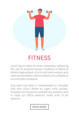 Dumbbells, Sabah Egzersiz ve Spor ile Man