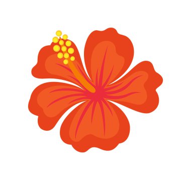 Yaprakları ile Bloom Bitki, Polen Vektör ile Çiçek