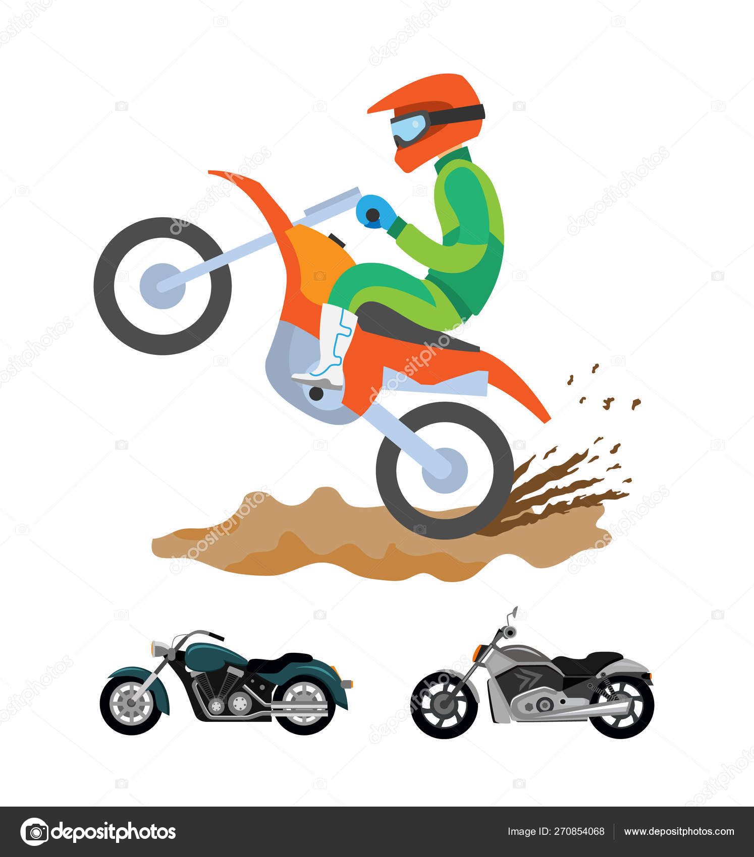 Vetores de Motoqueiros Andando De Moto Ilustração Em Vetor Dos Desenhos  Animados e mais imagens de Homens - iStock