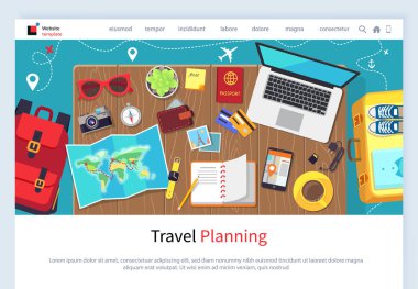 Tatil Web Sitesi için Seyahat Hazırlık Zamanı