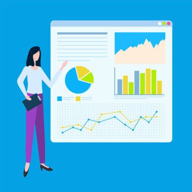 Grafikleri Belirlenmiş Kadın Sunum Kurulu