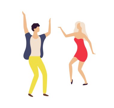 Çift Club Dancing, Parti Erkek ve Kadın