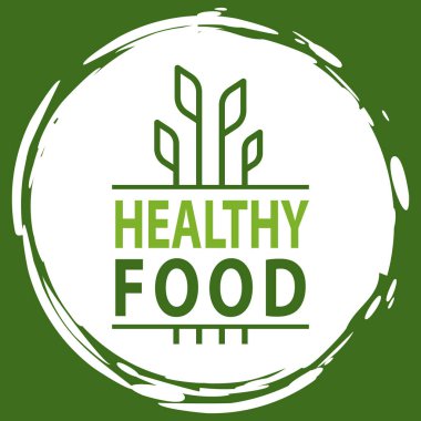 Doğal Ürün, Vegan Gıda, Etiket Seti Vektörü