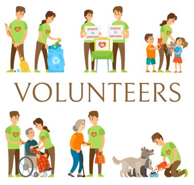 Gönüllüler ve Sosyal Hizmet Uzmanları, İnsanların Bakımı