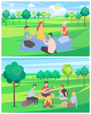 Yaz Tatilinde Arkadaşlar Birlikte Vakit Geçiriyor