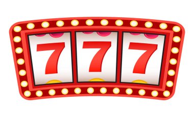 Slot makinesi Lucky 777 Triple Sevens Işareti ile