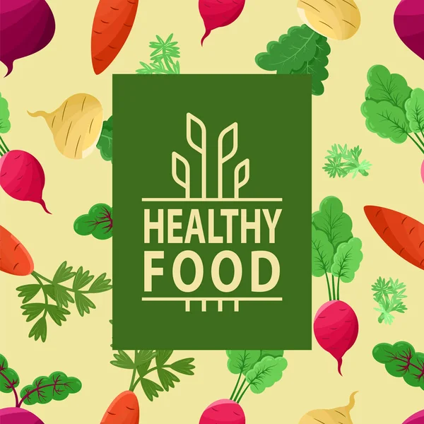 Alimentos saudáveis, legumes de trigo, cenouras Beterrabas — Vetor de Stock