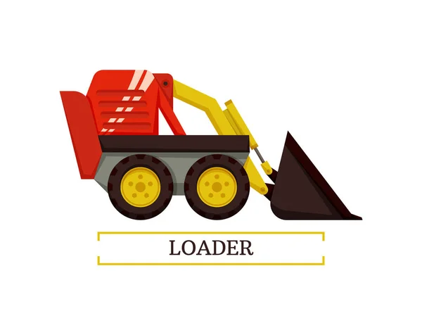 Lastare lantbruksmaskiner vektor illustration — Stock vektor