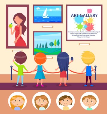Okul Çocukları Sanat Galerisi, Resim Sergisi