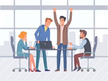 Ekip Çalışması, Ofis İç ve İşçi, İş