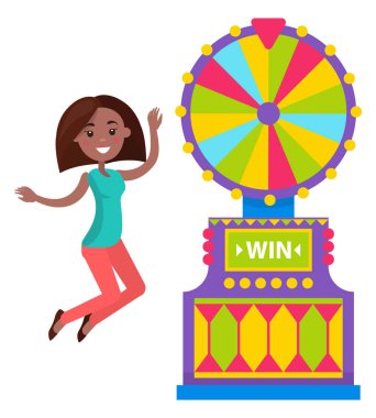 Kazanan ve Casino Makinesi, Fortune ve Win Vector