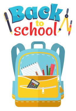 Renkli Okul Sırt Çantası Okula Dönüş