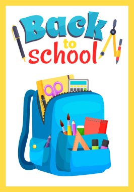 Renkli Okul Sırt Çantası Okula Dönüş