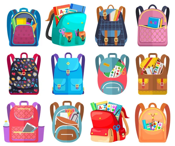 Renkli Okul Sırt Çantası Okula Dönüş