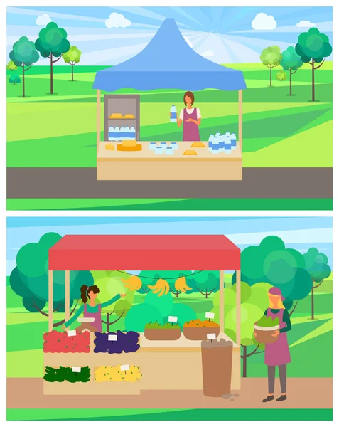 Bahar Fuarı Sebzede Günlük Ürünler Satışı