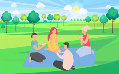 Arkadaşlar oyun oynarken ve birlikte zaman harcamak