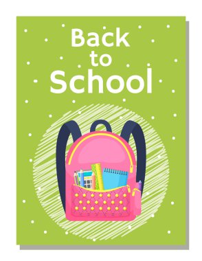 Renkli Okul Sırt Çantası Okula Dönüş