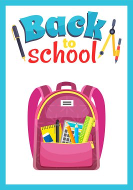 Renkli Okul Sırt Çantası Okula Dönüş