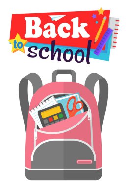 Renkli Okul Sırt Çantası Okula Dönüş