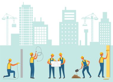 Yeni Şehir Altyapısının İnşası, İşçi