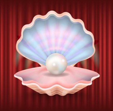Seashell Pearl, Mollusk Pahalı Takı